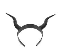 NOLITOY Fascia Corna Diavolo per Cerchietto Cosplay con Corna Demone in Plastica per Halloween Natale e Feste Accessorio Gothic Unisex per e Fotografia