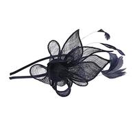 NOLITOY fascia del cappello Occasione Marrone Cappelli da mini party Signore signora parrucche copricapo da tè cappelli da tè cappello affascinante Copricapo del partito artificiali