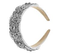 NOLITOY fascia d'epoca - Fascia con decorazioni brillanti fascia da sposa fasce da donna moda Unicorno Pinata fascia di strass fasce di dichiarazione per le donne trapano per bianca