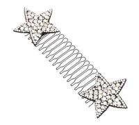 NOLITOY Fermaglio Capelli Forma Di Stella Pettine Per Fissare Capelli Accessori Per Donne e Ragazze Leggero e Facile Da Usare Per Acconciature Raccolte Styling Quotidiano