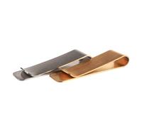 NOLITOY Fermasoldi Flessibile e Resistente Torna alla Forma Originale in Metallo 2 Pezzi in Ottone e Acciaio Inossidabile per Uso Outdoor