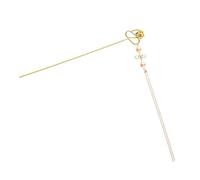 NOLITOY Fior Di Perla Forcina Cinese Con Nappa e Fiore Per Acconciature Eleganti Accessorio Per Donne e Ragazze Design Chic Per Eventi e Fotografie Comoda e Facile Da Indossare Decorazione