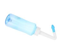 NOLITOY Flacone per Lavaggio dei Seni Nasali Portatile 300ml, Bottiglia di Risciacquo Manuale Valvola Regolabile per Adulti, Strumento di Irrigazione Nasale per Pulizia Profonda