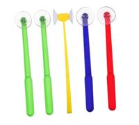 NOLITOY Giocattoli Montessori Martello di Plastica Ventosa 5 Pezzi per Bambini Giochi Sensoriali e Motricità Fine Educativi per Apprendimento Precoce e Sviluppo Cervello a Colore Casuale