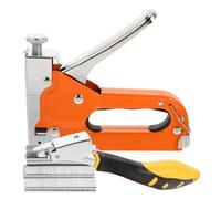 NOLITOY Graffettatrice per Legno in Acciaio Resistente per Materiali Compatti e Morbidi Utensile Manuale Portatile per Tappezzeria e Te con Caricamento Rapido e Leva Ergonomica