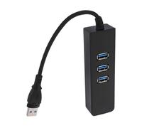 NOLITOY Hub USB Type-c con Porte Superveloci e Adattatore Ethernet Gigabit Mbps per Pc Laptop TV Hub Dati Portatile e Compatibile USB Nero