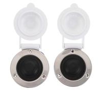 NOLITOY Interruttore a Pedale Verricello Ancora per Imbarcazioni 2 Pezzi Bianco Interruttore a Bilanciere Marino Compatibile per Controllo Ancora da Ponte Dispositivo di Ancoraggio Marino