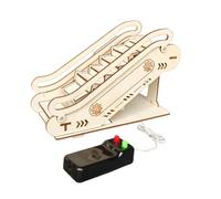 NOLITOY Kit Costruzione Ascensore Legno per Puzzle Educativo Diy per Sviluppare Competenze Pratiche e Creatività Didattico per Attività e Esperimenti Scientifici