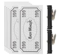 NOLITOY Kit da Prestigiatore Filo Invisibile Nero 2 Pezzi per Illusioni di Levitazione Accessori per Trucchi e Oggetti di Scena Fluttuanti per Spettacoli Teatrali e Feste