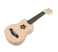 NOLITOY Kit Fai da Te Ukulele 21 Pollici Tiglio Leggero, Set Completo per Assemblaggio e Pittura Manuale, Strumento Musicale Decorativo per Studenti