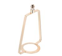 NOLITOY Lamp Shade Frame in Metallo Oro con Lamp Harp Accessorio DIY per Sostituzione Paralume Supporto Resistente Antiruggine per Lampade da Tavolo Ristoranti e Ambienti Casa