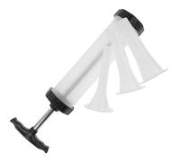 NOLITOY Macchinetta per Salsicce Manuale Portatile in Plastica Alimentare Resistente Utensile Pratico per Riempire Salsicce Fatte in Casa con Imbuto Facile da Montare per Uso Domestico