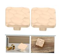 NOLITOY Maniglie per Armadietti Zinco Pomelli con Design Rilievo Maniglie per Mobili Cucina Impugnatura Singolo Foro Accessori per Mobili Resistente e Facile da Installare