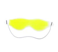 NOLITOY Maschera Occhi Gel Rinfrescante Giallo con Liquido Criogenico Non Tossico Naturale Emicrania e Del Sonno Riutilizzabile per Ridurre Occhiaie e Affaticamento