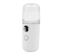 NOLITOY Mini Nebulizzatore Idratante Portatile per Viso Spray Nano Umidificatore Design Compatto e Artistico per Uso Interno e Secco con Olio Essenziale e Lozione