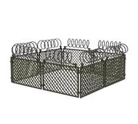 NOLITOY Mini Recinzioni Militari in Plastica per Modellismo Barriere Flessibili per Scenari di Guerra e Prigione Facile da Montare per Progetti DIY di Paesaggi in Miniatura