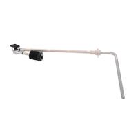 NOLITOY Multi-function Drum Clamp with Extended Cymbal Stand Heavy Duty Portable Mount for Drummers Adjustable Cymbal Holder Compatibility for Practice and Performance