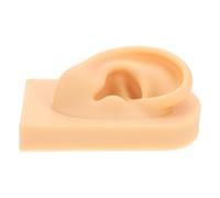 NOLITOY Orecchio in Silicone Per Esercitarsi La Sutura e Insegnare Supporto Per Visualizzazione Udito Parti Del Corpo Umano