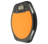 NOLITOY Pad Batteria Allenamento Digitale con Display LCD Pad Simulatore Batterista con Metronomo Integrato per Pratica Percussioni Superficie Elastica ad Alta Densità Strumento per