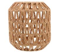 NOLITOY Paralume Lampada Sospensione Intrecciato Mano in Corda di Carta Rustica Copertura Decorativa per Lampade da Tavolo e Terra Paralume Rustico in Stile Country per Ristoranti e Bar