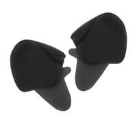 NOLITOY Paraorecchie Antivento per Casco Moto 2 Pezzi Copriorecchie a Copertura Totale Resistente Protezione Auricolare per Guida Confortevole e Uso Prolungato