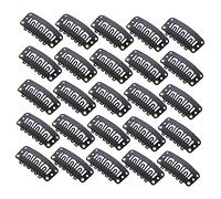 NOLITOY Parrucca 60pcs Making Pin Clips Wig Morsetti Set Iron Wig Snap Clip Per Le Donne