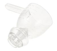 NOLITOY Per L'erogazione Piccolo Imbuto Per Imbuto Proteico Da Portare Via Piccolo Imbuto Per Bottiglie Imbuto Da Cucina Imbuti Porta Imbuto Transparent Plastica