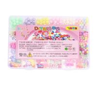 NOLITOY Perline Colorate Per Ragazzo Ragazza Kit Fai Da Te Puzzle Educativo Perline Didattiche Per Creatività e Pensiero Logico Materiale Sicuro e Resistente