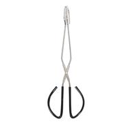 NOLITOY Pinze Barbecue Lunghe in Antiruggine Clip Carbonella Resistenti al con Manico Antiscivolo Facili da Pulire per Graticola e Cestino Barbecue