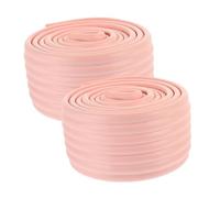 NOLITOY Protezione Angoli Mobili 2 Pezzi Imbottitura Sicurezza Bordi Tavoli e Pareti Autoadesiva Morbida 8Mm X 8Cm X 2m per Casa e Asilo Protezione Bordi Scale