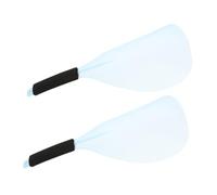 NOLITOY Protezione per Viso e Occhi per Parrucchiere 2 Pezzi, Scudo Trasparente Anti-lacca, Copertura per Taglio Chioma Adatta a Tutti i Volti per Uso Professionale in Salone