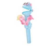 NOLITOY Robot Porta Lecca-Lecca Blu in Plastica Resistente Giocattolo Creativo Pop-Up per Custodia Originale per Caramelle e Regalo Divertente per Feste