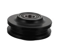 NOLITOY Ruota Puleggia Nylon per Porta Scorrevole Stile Americano Silenziosa con Cuscinetto Alta Resistenza e Antivibrazione per Binari e Guide Porte e Armadi Scorrevole e Facile da