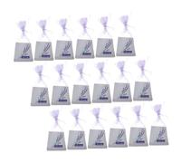 NOLITOY Sacchetti Vuoti di Lavanda in Cotone Resistente, Sacchetti Profumati Decorativi Portatili per Bustine, Organizer e Profumazione Armadi, Confezione da 50 Pezzi Colore Lilla Chiaro