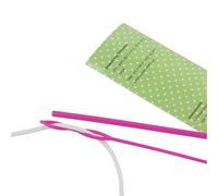 NOLITOY Set da 2 Infila-Cordoncini in Metallo e Plastica per Cucito, Guida al Filo Multifunzionale per Lavori Artigianali e Fai da Te Domestico, Strumento Durevole per Infilare Coulisse