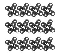 NOLITOY Set da 50 Ganci per Cornici in Metallo con Viti Ferramenta per Appendere Quadri Nascosta Ganci Resistenti per Opere d'Arte e Specchi Adatti a Pareti in Cartongesso e Cemento