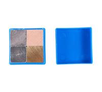 NOLITOY Set di Cubi di Densità in Alluminio e Ferro 4 Pezzi 2 CM per Esperimenti di Laboratorio e Calcolo della Massa Facili da Trasportare