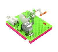 NOLITOY Set Giocattolo Educativo Fai da Te Generatore Manuale, Kit Sperimentale Scientifico per Scuola Primaria, Giocattolo Manuale per Apprendimento Pratico e Capacità Cognitive