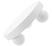 NOLITOY Sgabello in Legno Naturale Piccolo per Fotografia Ragazzo Ragazza Panca Decorativa Miniatura per Accessori Fotografici e Esposizione Gioielli Supporto Angolare Versatile per Set