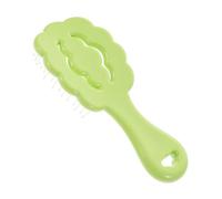 NOLITOY Spazzola Districante Cartoon Per Ragazzo Ragazza Pettine Massaggiante Leggero Per Ricci e Spessi Per Uso Asciutto e Bagnato Colore Verde e Portatile