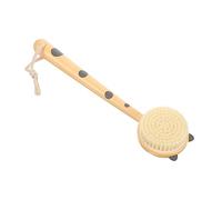 NOLITOY Spazzola Per Doccia Con Manico Setole Morbide Strumento Per Massaggio e Pulizia Del Corpo Design Ergonomico Con Motivo Leopardato Per Bagno e Cura Degli Animali Domestici