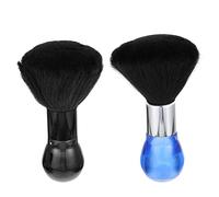 NOLITOY Spazzola Per Pulizia Chioma Rotti e Taglio Chioma Da Parrucchiere, Set 2 Pezzi, Impugnatura Confortevole, Testina Ad Alta Densità, Per Barbiere Professionale e Uso in Salone