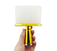 NOLITOY Spazzola Per Taglio Con Manico Portatile Duster Per Parrucchieri Accessorio Per Salone e Uso Personale Spazzola Per Rimuovere Con Sensazione Tattile Confortevole