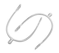 NOLITOY Speroni da Cavallo in Lega di Zinco con Cinturini Regolabili per Donna, Accessori Equestre Western Decorativi, Adatti per Sottosella Inglesi e Attrezzatura per Equitazione