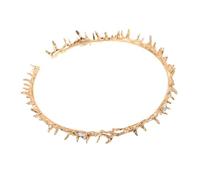 NOLITOY Spine Crown Jesus Handmade Head Cover Wearable Decor For Christian Events Easter Church Christmas Tree Top Religious