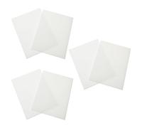 NOLITOY Spugna Assorbente per Fiori 6 Pezzi Bianco per Pressatura Floreale, Mantiene la Forma e Previene Deformazioni, per Processi Creativi e Corsi di Artigianato