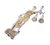 NOLITOY Statua della Giustizia in Resina Decorazione Vintage per Uffici Decorazioni per Avvocati
