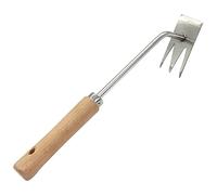 NOLITOY Strumento Manuale per Erbacce in Inossidabile con Impugnatura Ergonomica Sarchiatore Multifunzionale Leggero per Rimozione Profonde Attrezzo Giardinaggio per Diserbo e Pratico