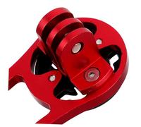 NOLITOY Supporto Computer Bici in Staffa Multifunzione per Manubrio Estensione Resistente per Bici Corsa e Supporto per Fotocamera Sportiva Rosso