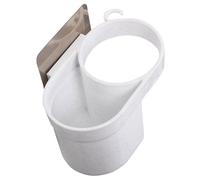 NOLITOY Supporto da Parete Autoadesivo per Asciugacapelli Bianco Porta Asciugacapelli Stabile Capacità di Carico Elevata Organizer Bagno per Phon e Accessori Chioma senza Foratura